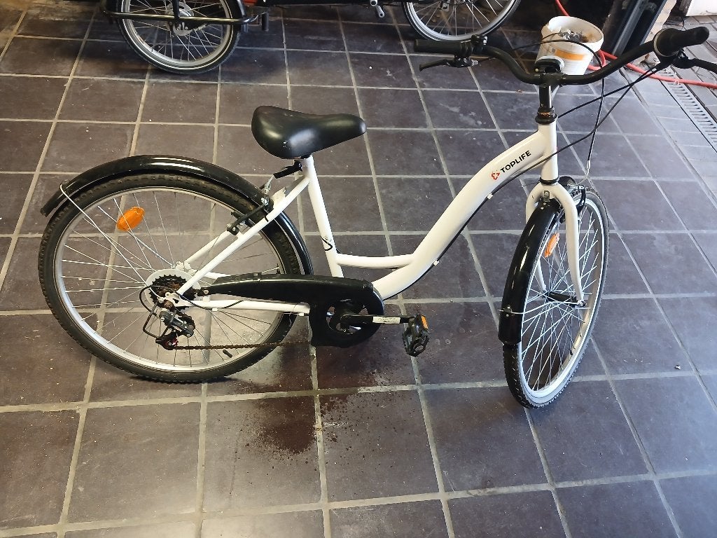 Meisjes fiets, Fietsen en Brommers, Ophalen, Gebruikt