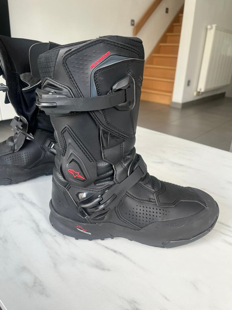 Alpinestars TX-8 gore-tex laarzen maat 42, Motoren, Ophalen of Verzenden, Laarzen