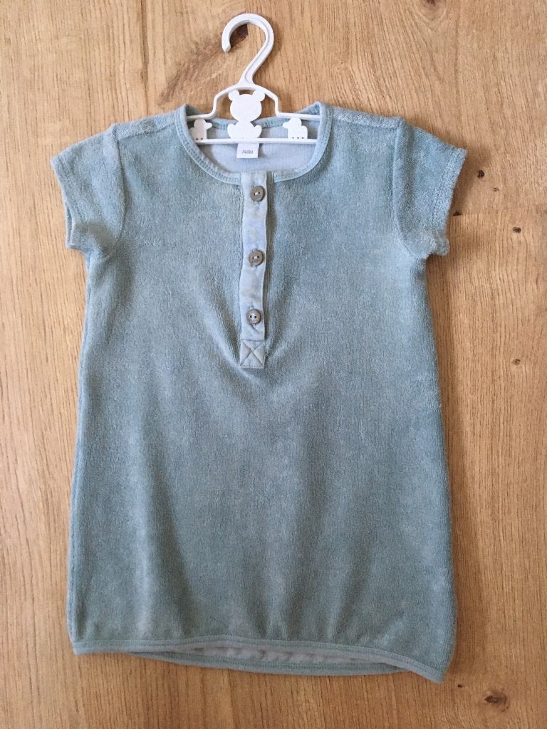 KOEKA heel leuk jurkje in spons maat 74 - 80 (muntgroen), Kinderen en Baby's, Ophalen of Verzenden, Koeka, Meisje, Jurkje of Rokje