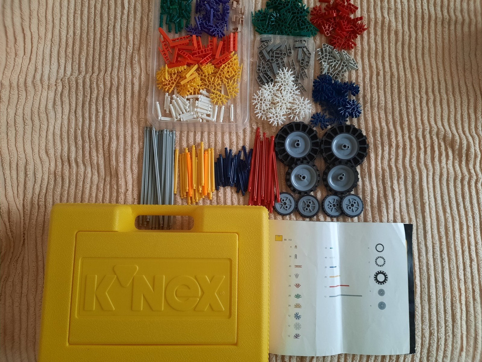 K´NEX koffer met alle onderdelen en instructies, Ophalen of Verzenden