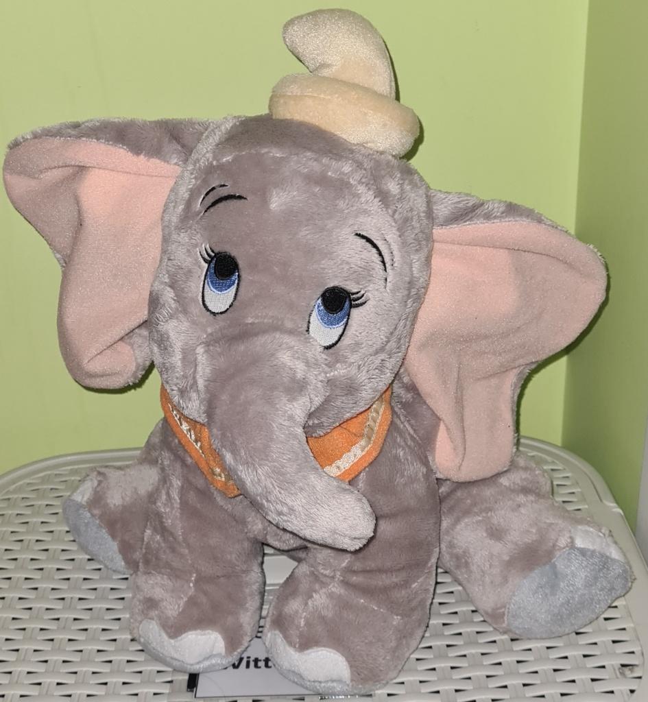 dumbo knuffel, Disney, Grijs, Nieuw, Ophalen of Verzenden