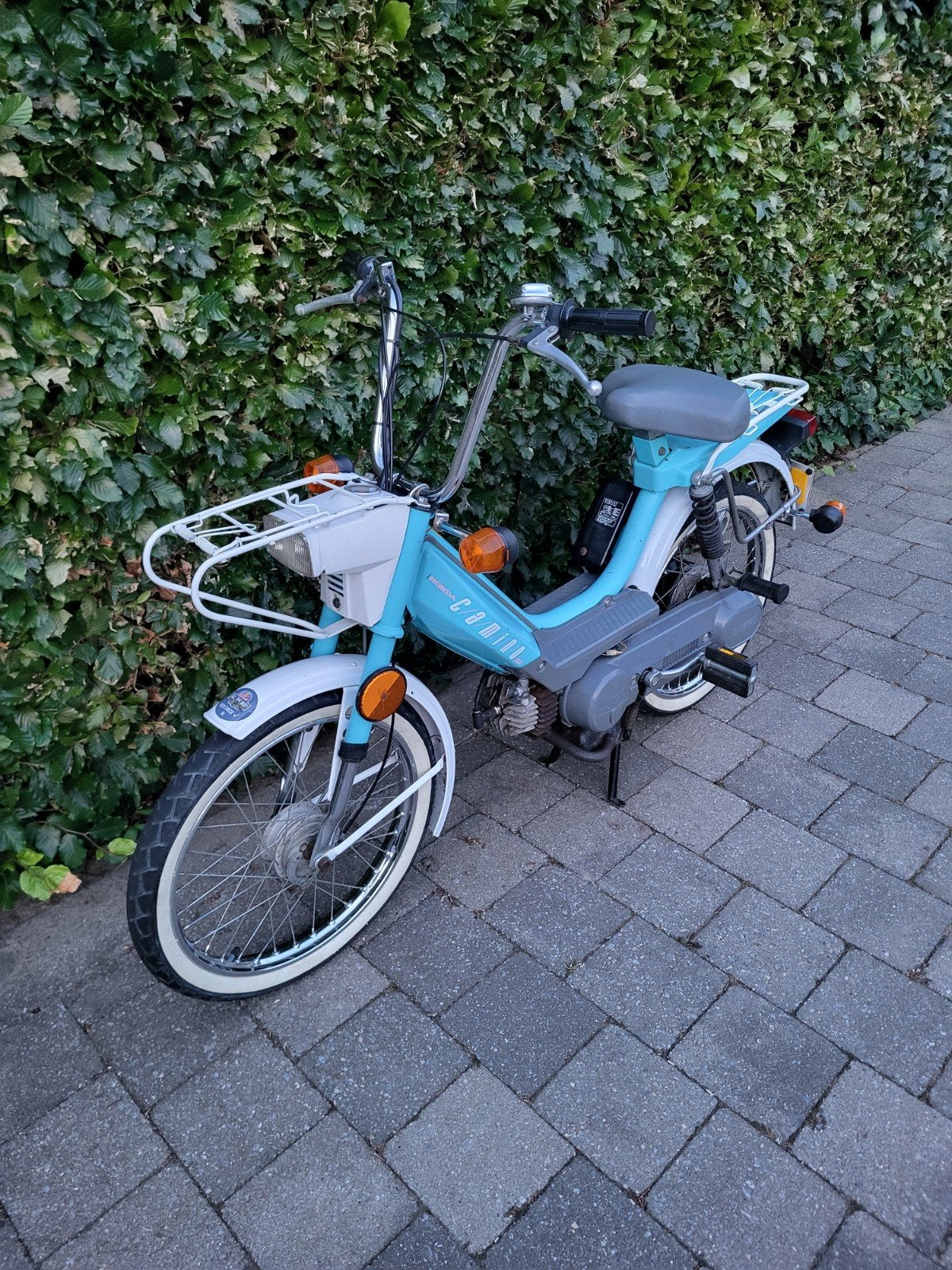 Babyblauwe Honda Camino Deluxe B-klasse Variomatic 6-bil., Fietsen en Brommers, Ophalen, Klasse B (45 km/u)