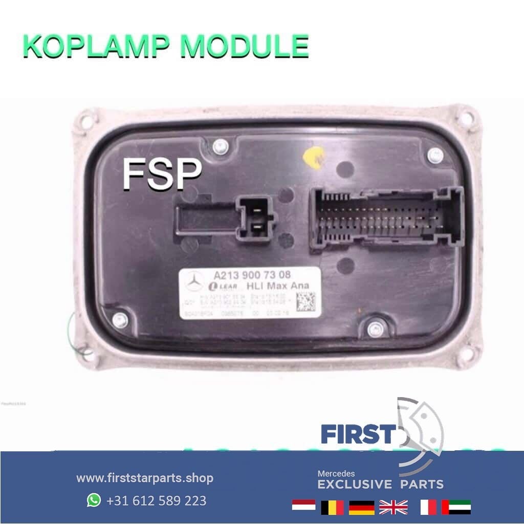 A2139007308 W213 W238 S213 koplampmodule Mercedes E Klasse L, Gebruikt, -, Ophalen of Verzenden, -