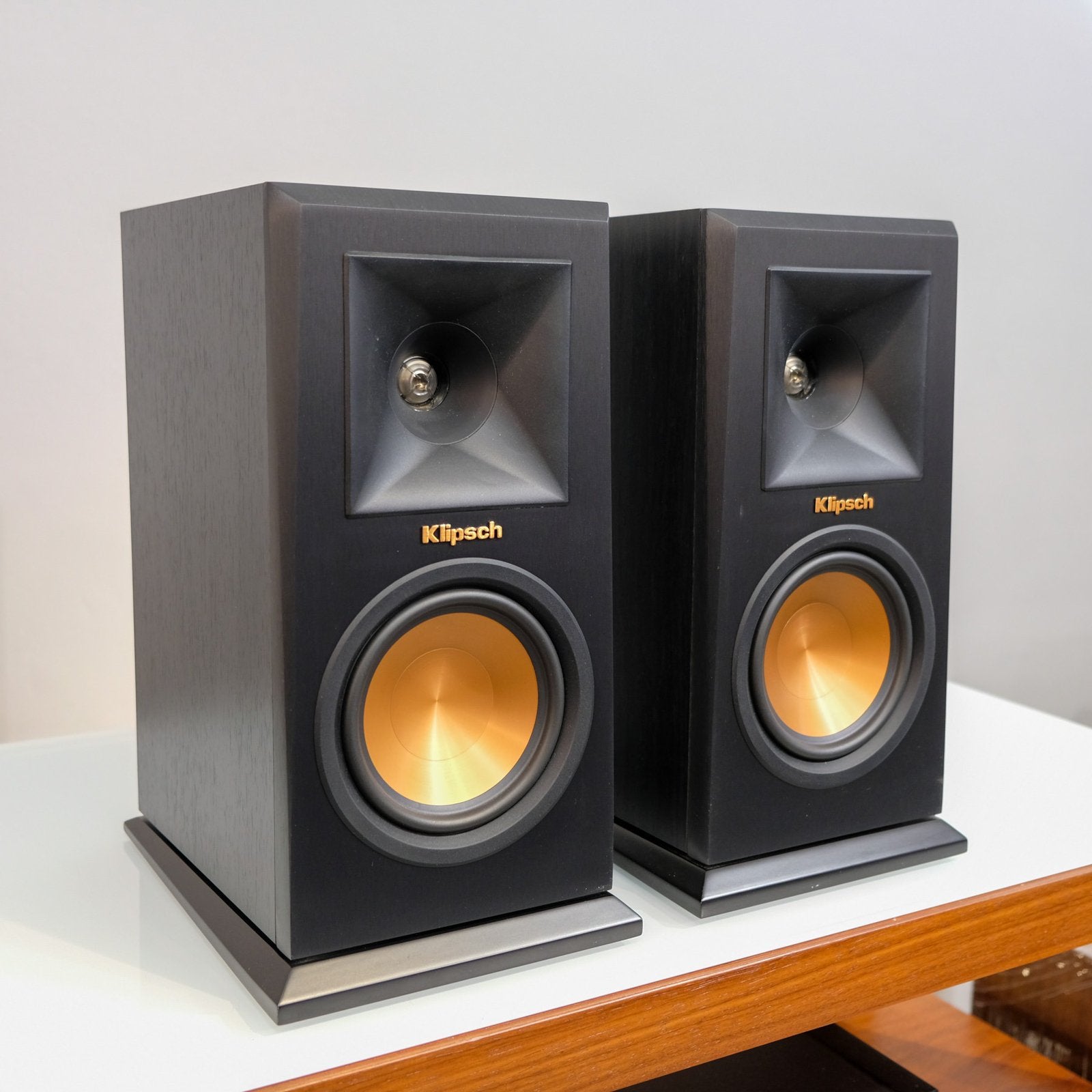 Klipsch RP-150M + JVC A-S5, TV, Hi-fi & Vidéo, Enceintes, Enlèvement, Comme neuf, Enceinte d'étagère, Autres marques