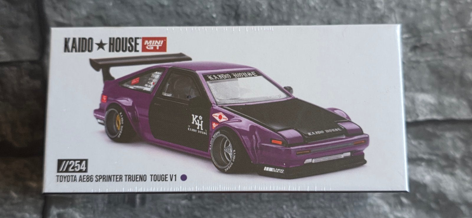Toyota AE86 sprinter trueno Touge V1, Hobby en Vrije tijd, Auto, Nieuw, Ophalen of Verzenden, Mini gt