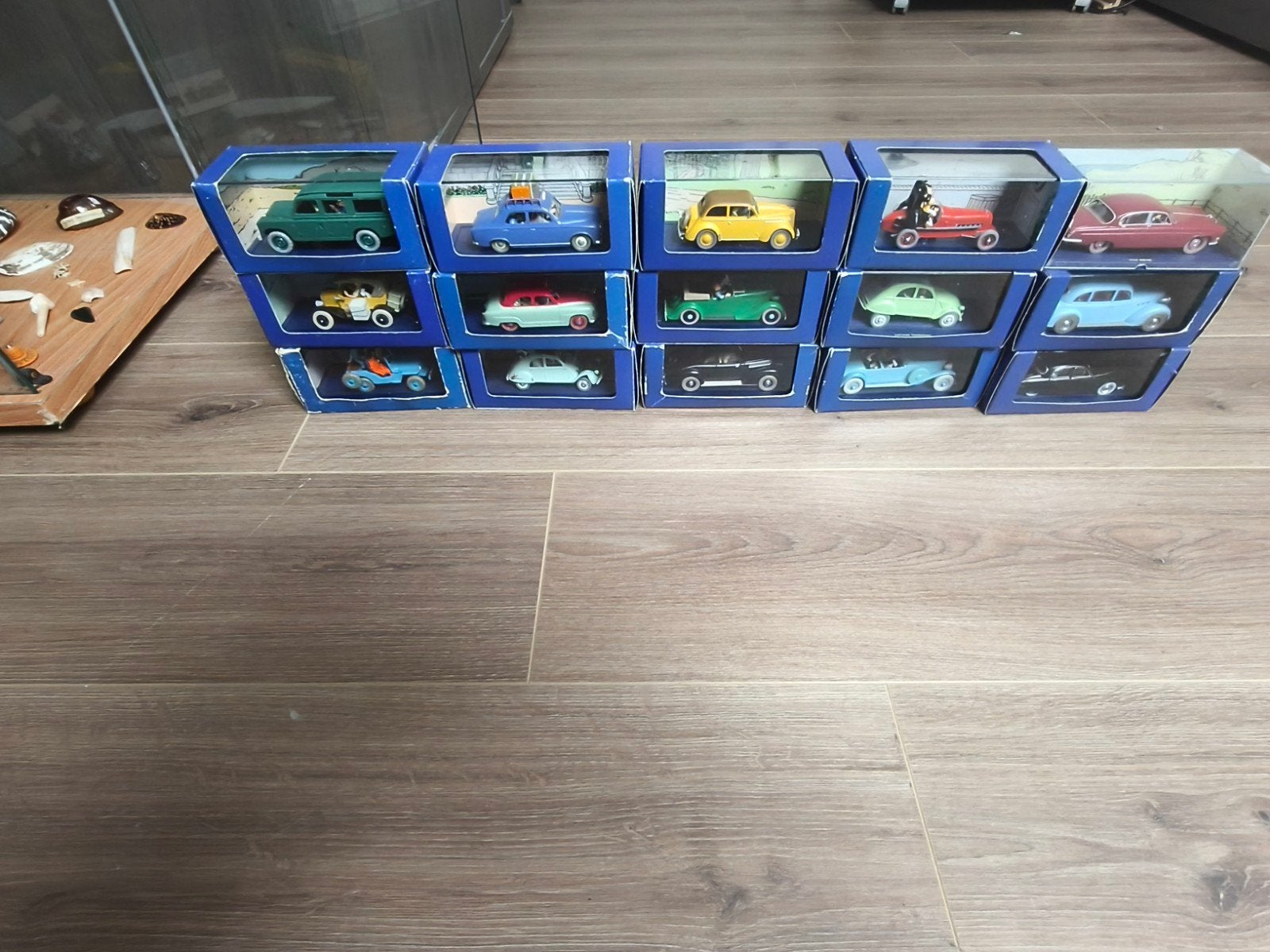 Verzameling Kuifje Modelauto's 1/43 - En Voiture Tintin, Enlèvement, Utilisé