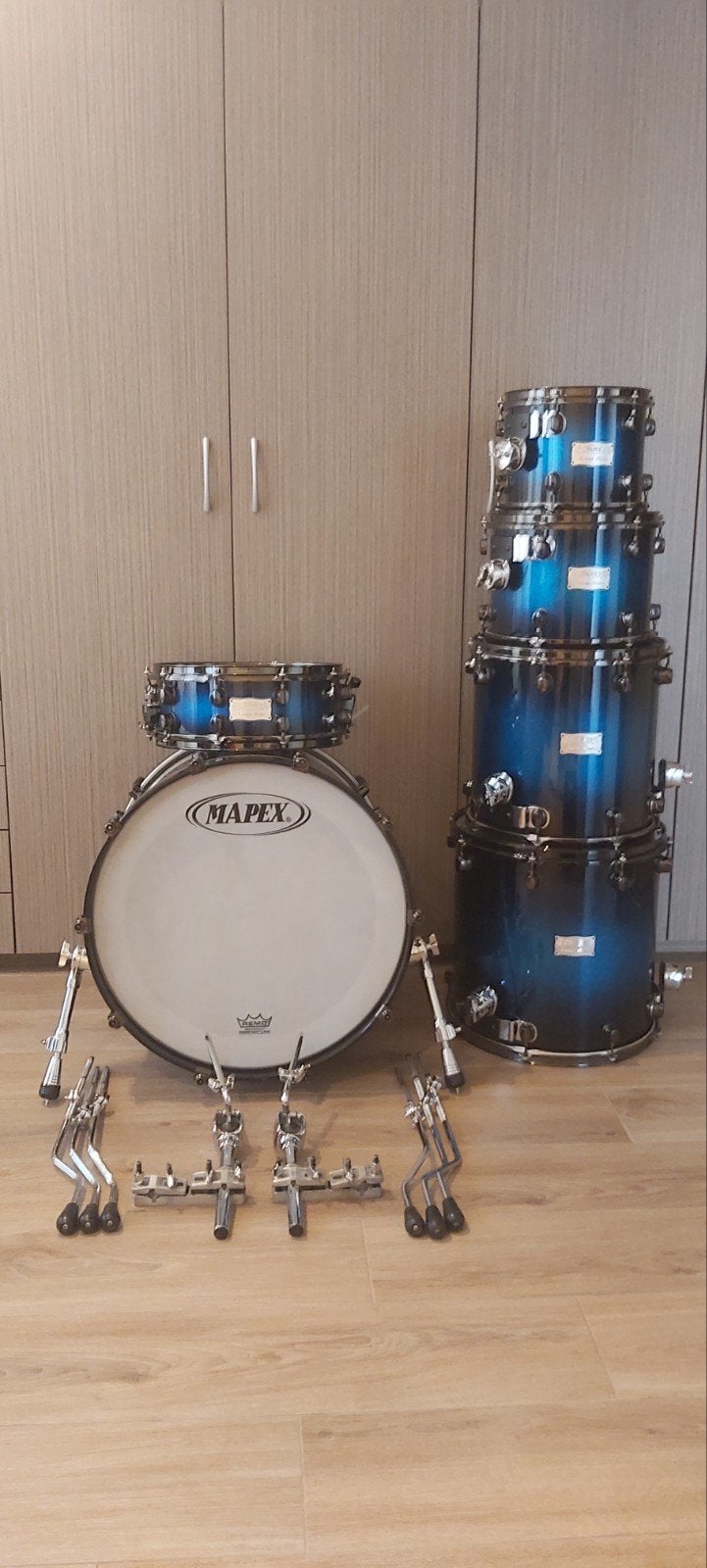 Mapex Saturn III GALAXY BLUE BURST, Enlèvement, Comme neuf