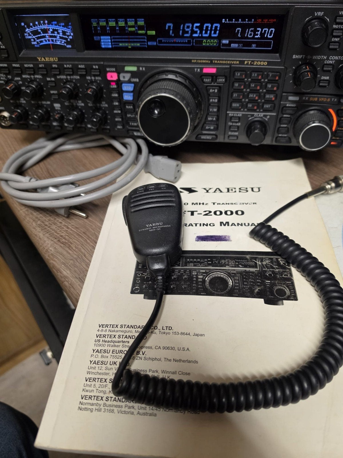Yaesu FT 2000, Ophalen of Verzenden, Zo goed als nieuw, Zender en Ontvanger