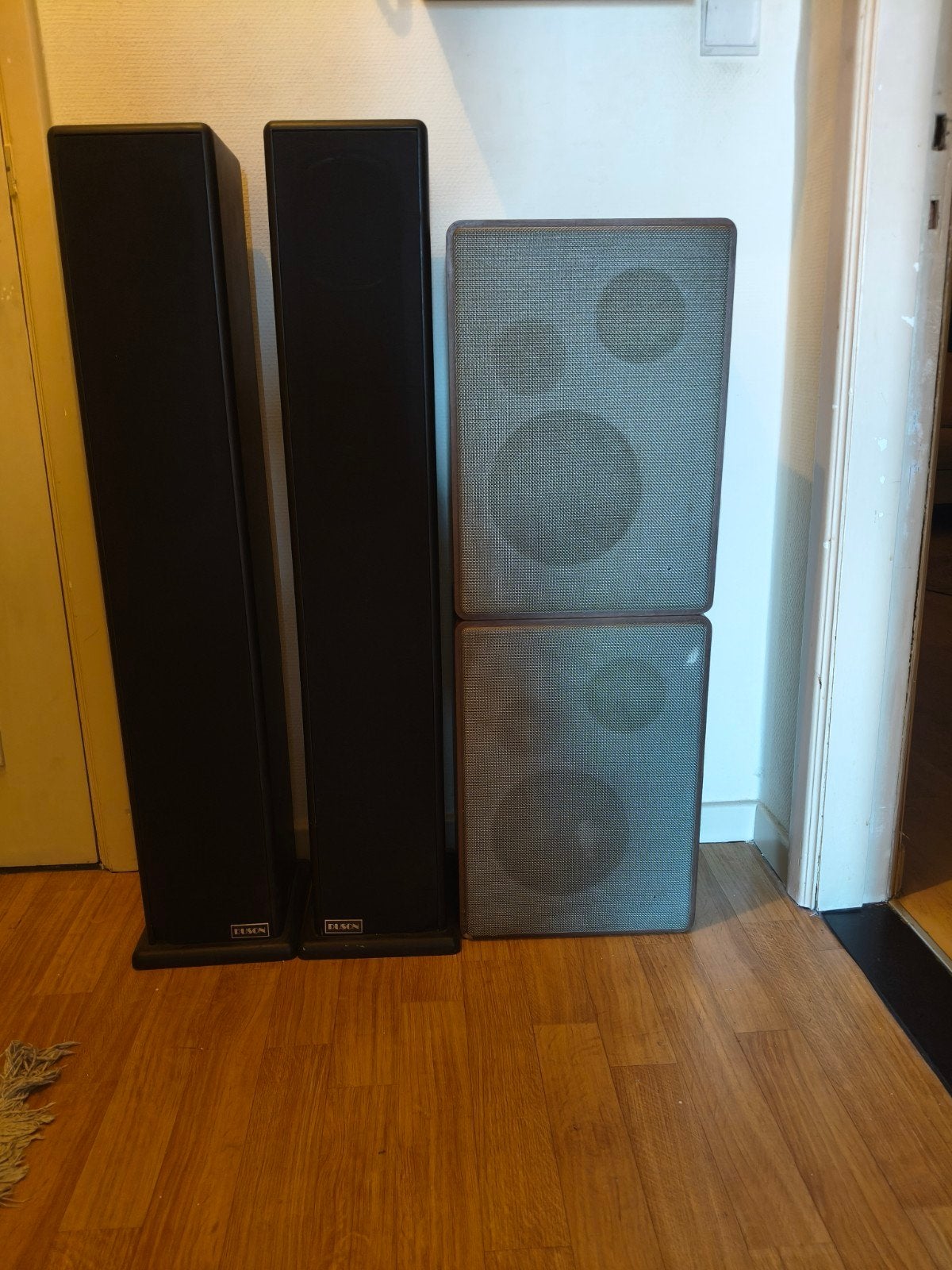 Duson DC30, Telefunken TL 710, TV, Hi-fi & Vidéo, Bass-reflex, Enlèvement, 60 à 120 watts, Autres marques