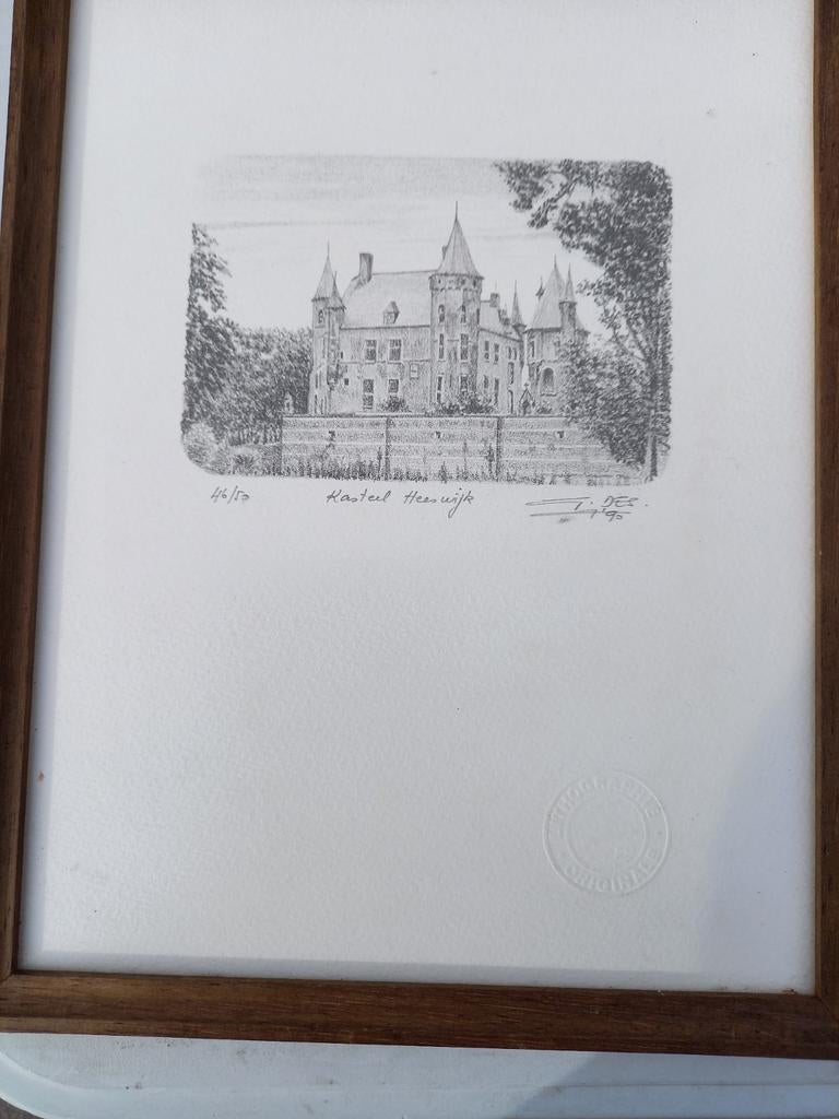 KASTEEL  HEESWIJK, Enlèvement