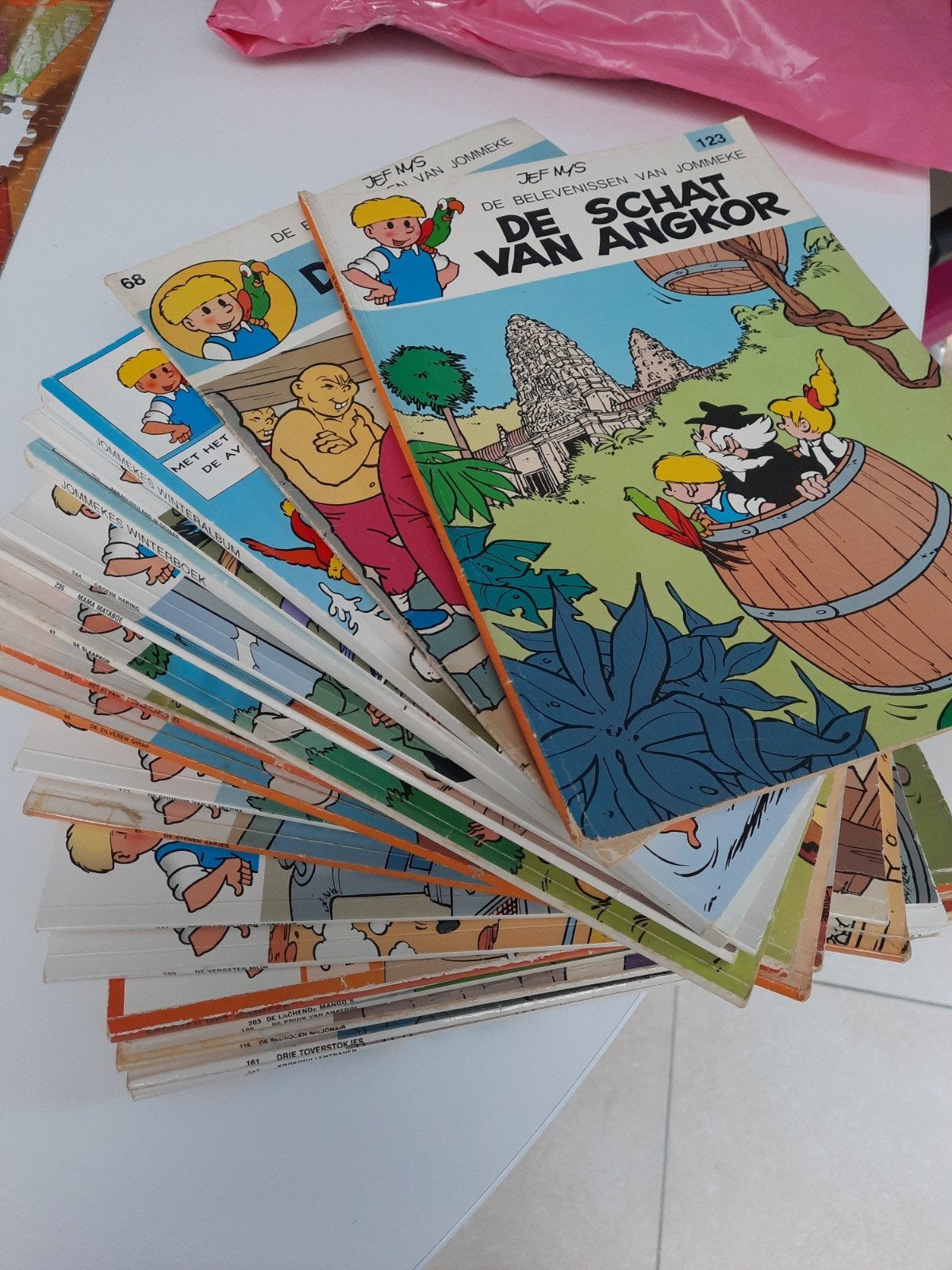 Jommeke strips pakket 25 stuks, Boeken, Strips | Comics, Ophalen of Verzenden