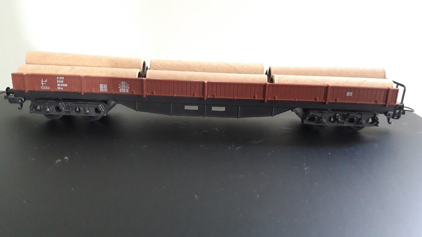 lima wagon met zelfbouw lading, Hobby en Vrije tijd, Ophalen of Verzenden, Wagon, Lima