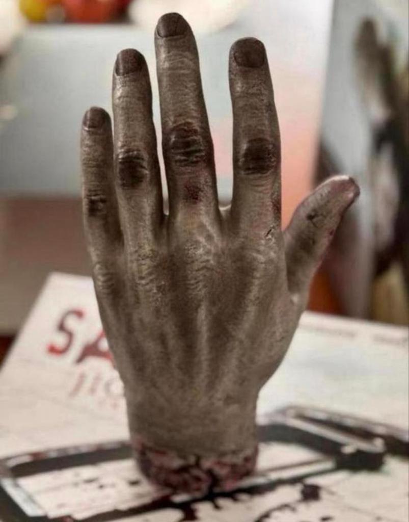 SAW / Jigsaw Trials collector’s edition -levensgrote hand!!!, Collections, Enlèvement ou Envoi, Film