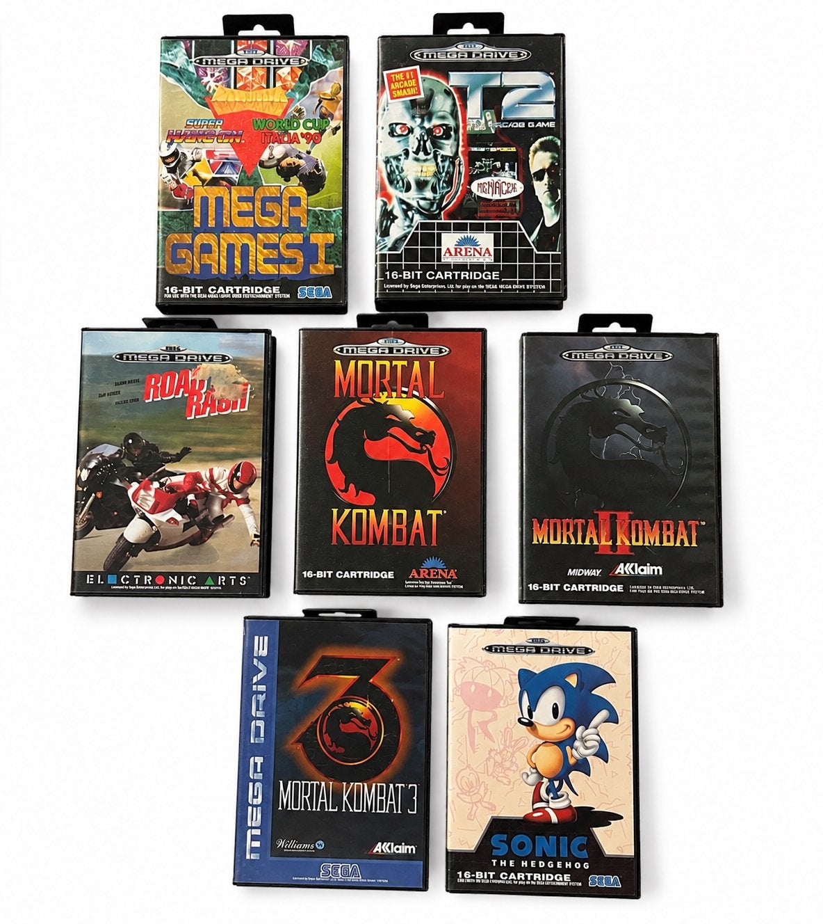 Sega Mega Drive spellen-Compleet met boekje-Zeer goede staat, Games en Spelcomputers, Games | Sega, Ophalen, Zo goed als nieuw