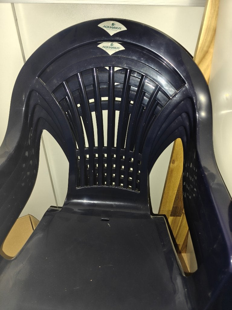4 tuinstoelen, Tuin en Terras, Ophalen, Gebruikt