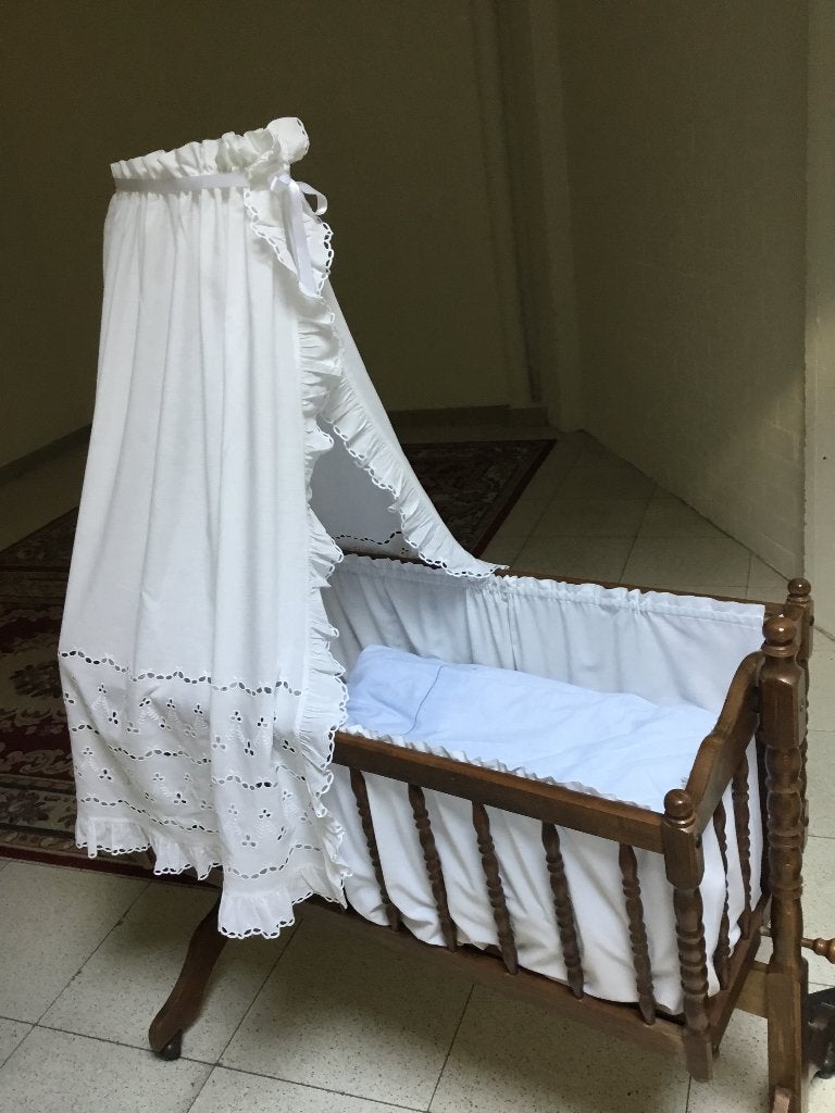 Houten wieg, Kinderen en Baby's, Ophalen, Gebruikt, Wieg