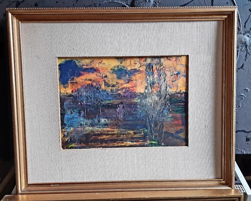 Schilderij van Theunynck Walter., Antiek en Kunst, Kunst | Schilderijen | Klassiek, Ophalen