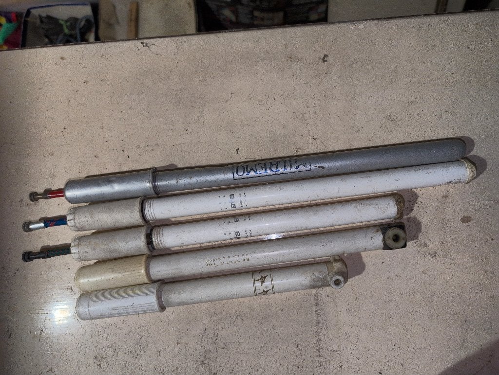 Lot de 5 pompes à vélo vintage – Milremo, HETA, AFA (2), SKS, Vélos & Vélomoteurs, Enlèvement ou Envoi, Utilisé