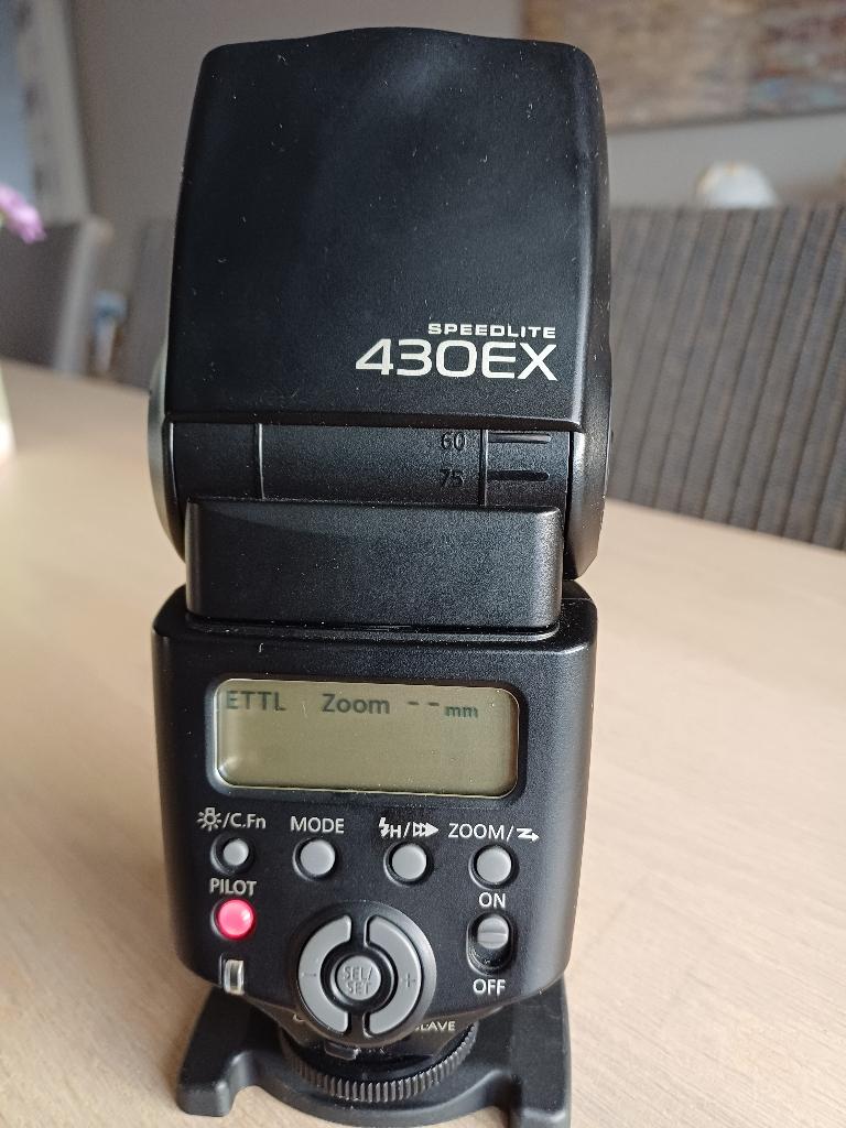 Canon flits 430EX, Audio, Tv en Foto, Foto | Flitsers, Ophalen, Zo goed als nieuw, Canon