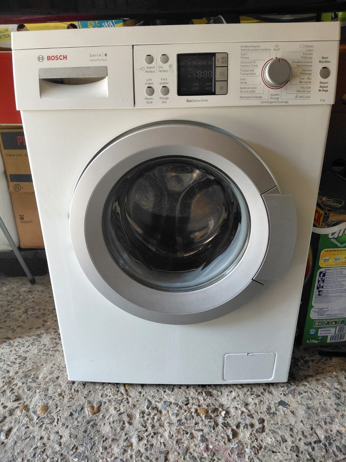 Machine a laver bosch 8kg, Enlèvement