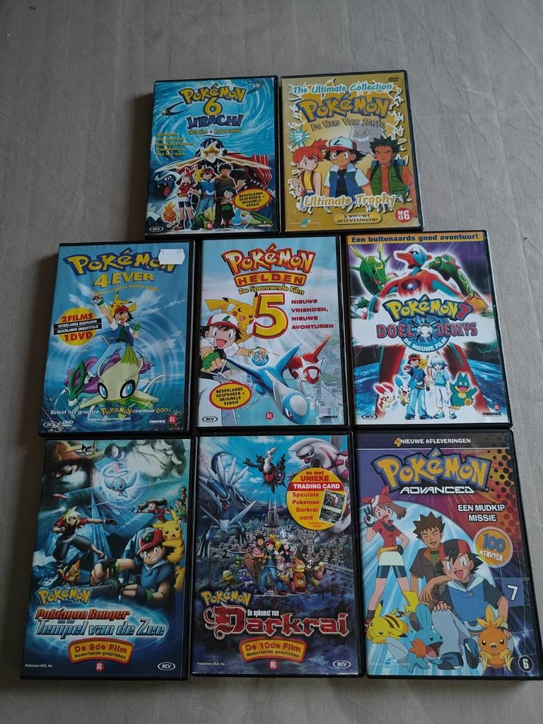 Dvd's Pokémon, Enlèvement ou Envoi