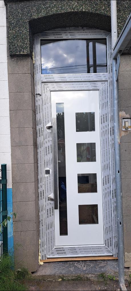 Porte d'entrèe, Bricolage & Construction, Enlèvement, Neuf, Verre, Porte extérieure