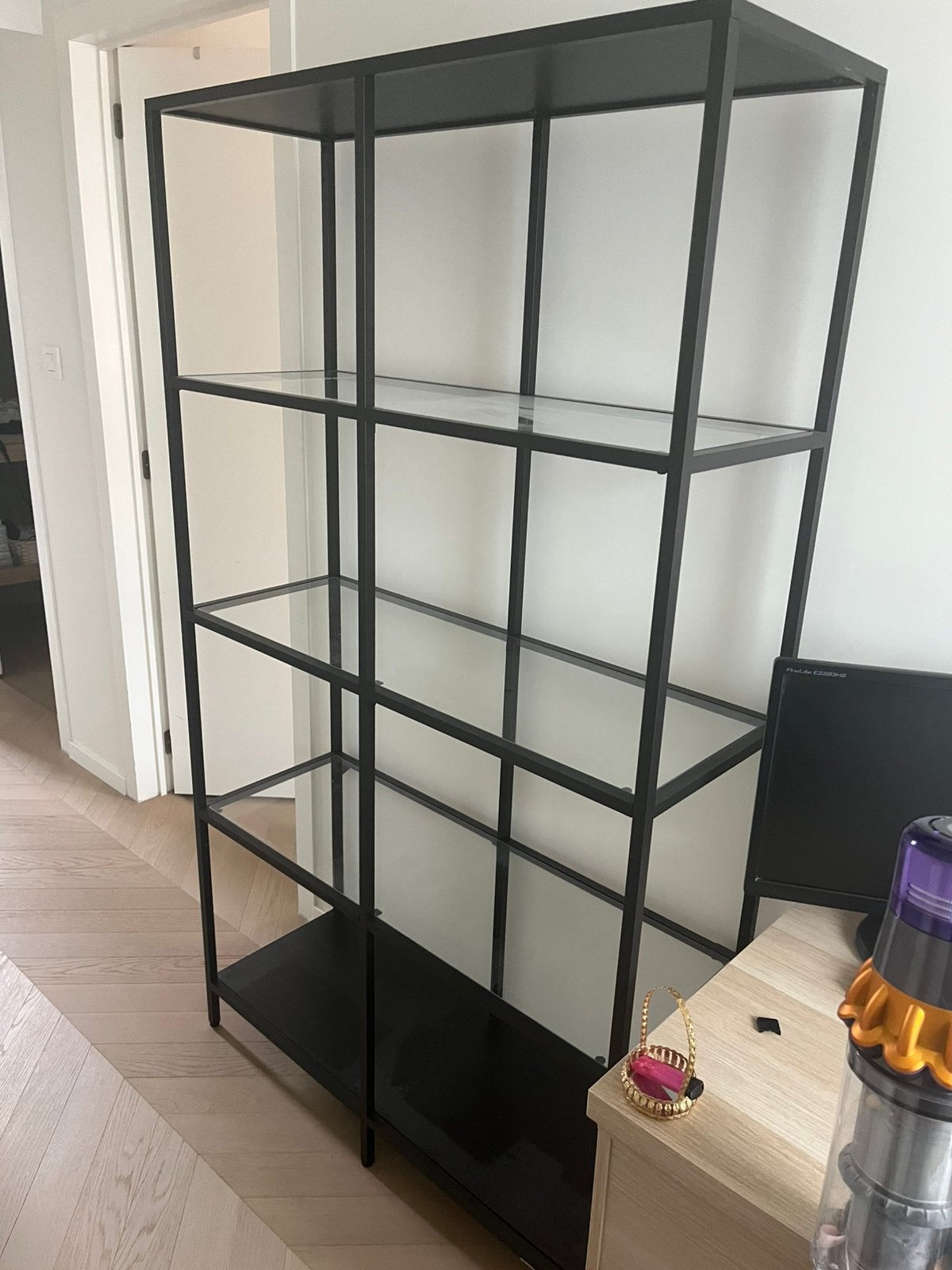 Vitrine kast 1m breed 1,75m hoog, Huis en Inrichting, Ophalen, Zo goed als nieuw