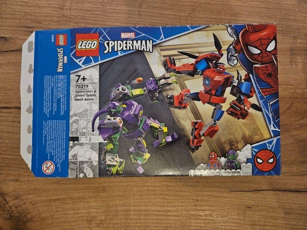 Lego 76219 Spider-Man & Green Goblin Mech Battle, Instructions incluses, Enlèvement ou Envoi, Marvel, Lego