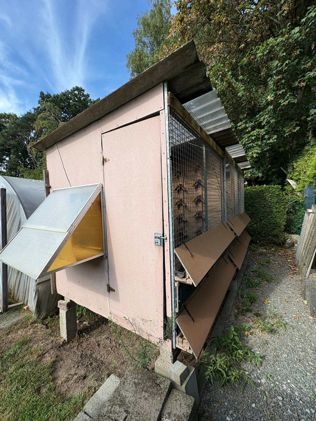 Duivenvoliere te koop, Dieren en Toebehoren, Ophalen, Gebruikt, Volière