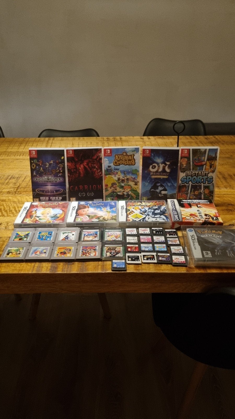 Jeux  Nintendo switch,  ds , 3ds, gameboy , gbc et gba., Enlèvement