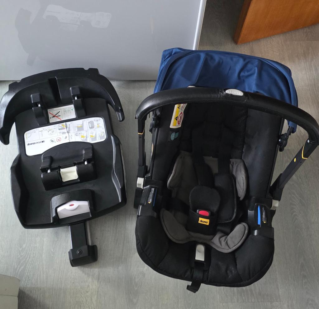 Poussette Doona  + Isofix, Enfants & Bébés, Enlèvement ou Envoi, Utilisé, Poussette, Autres marques