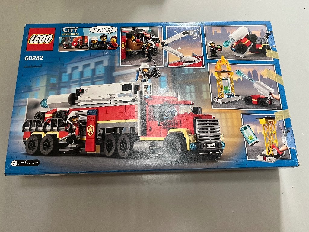 Lego brandweerwagen, City, Enlèvement ou Envoi, Lego, Ensemble complet
