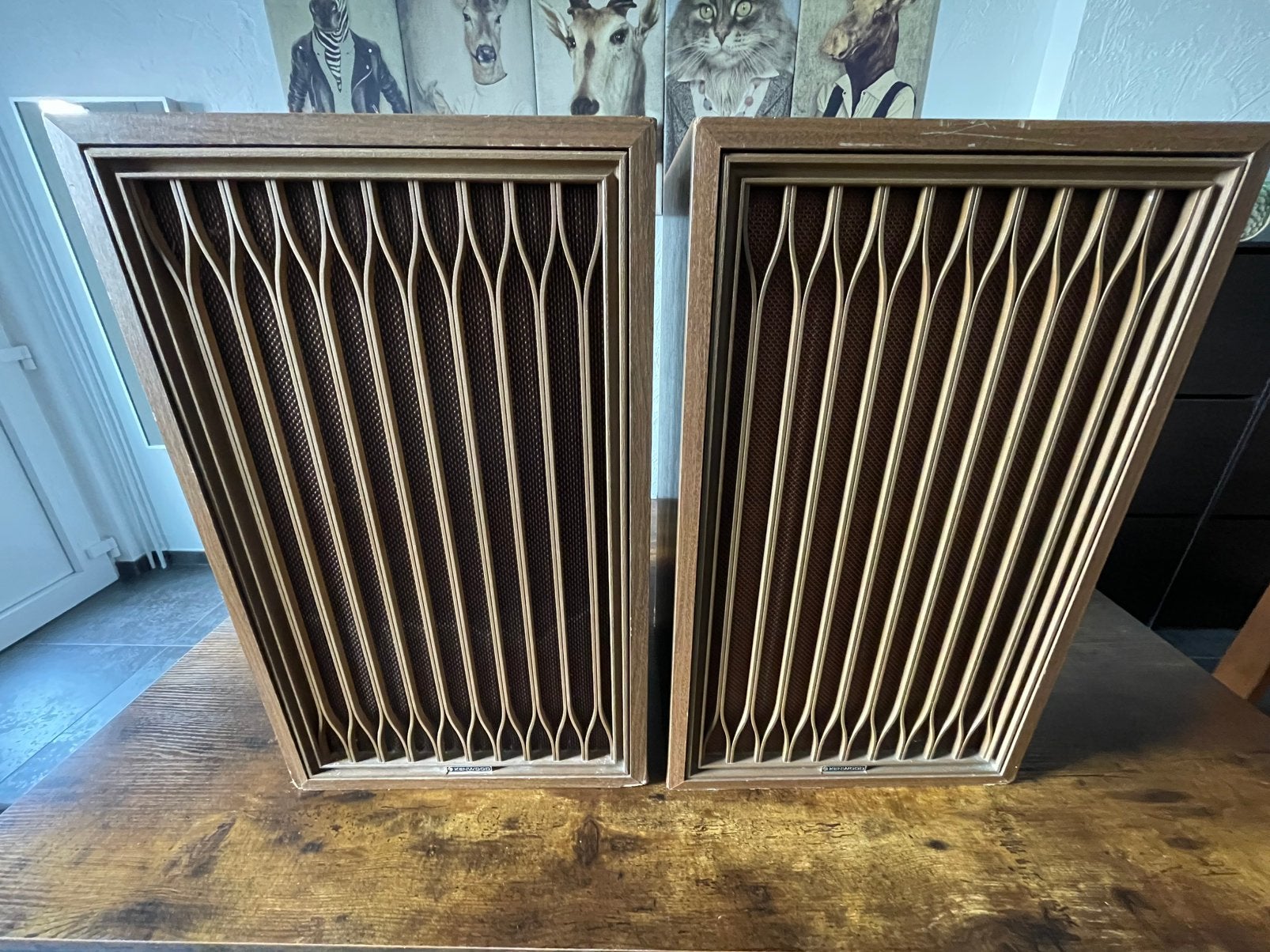 Enceinte Kenwood KL-5050 D made in japan vintage excellent, Enlèvement, Utilisé