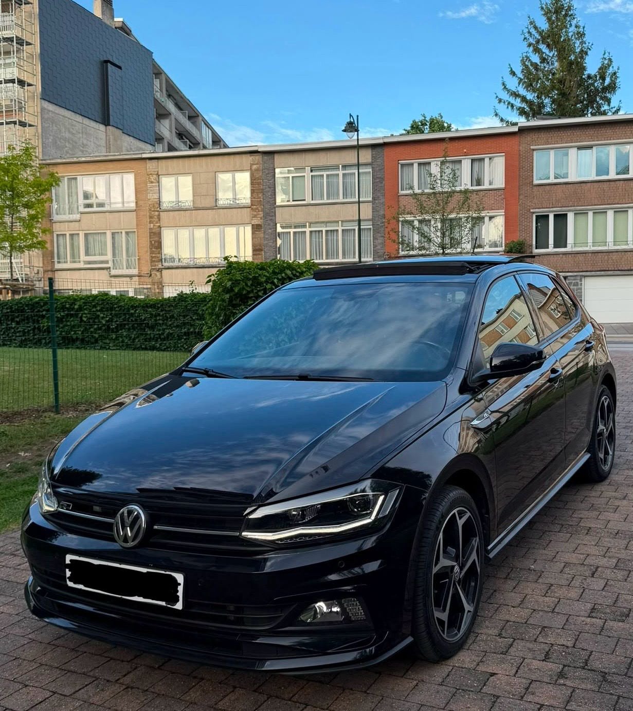 Polo 1.6 Diesel R-Line 3x DSG 11/2020 Avec 1Full Options, Autos, Achat, Toit panoramique, Diesel, Particulier