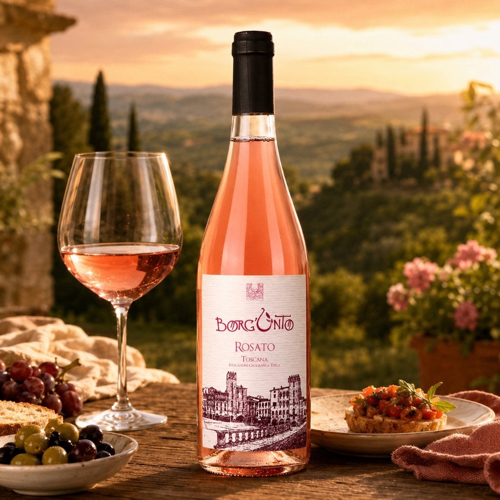 Borgunto Rosato IGT Toscana – Rosé toscan authentique, Enlèvement ou Envoi