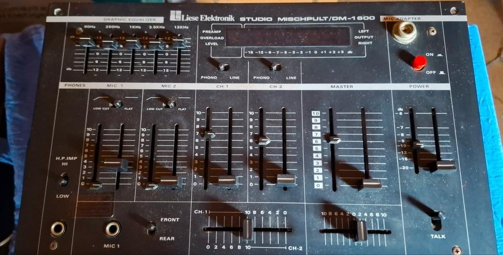 Table de Mixage Liese Elektronik,  STUDIO MISCHPULT/DM, Muziek en Instrumenten, Mengpanelen