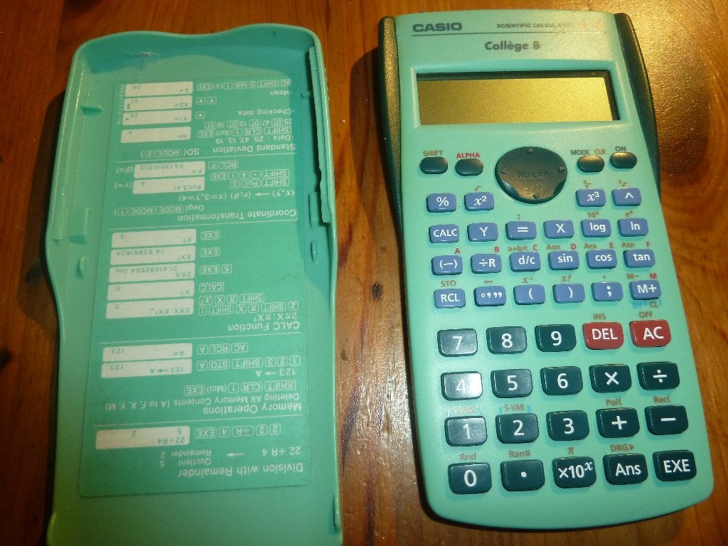 rekenmachine casio middelbaar, Ophalen of Verzenden, Zo goed als nieuw