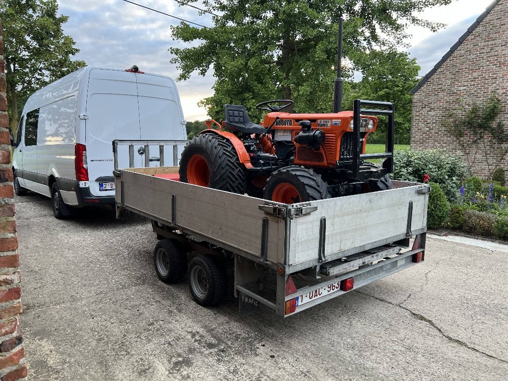 Remorque fixe freinée robuste, MTM de 2 t capacite 1 460 kg, Autos : Divers, Enlèvement, Utilisé