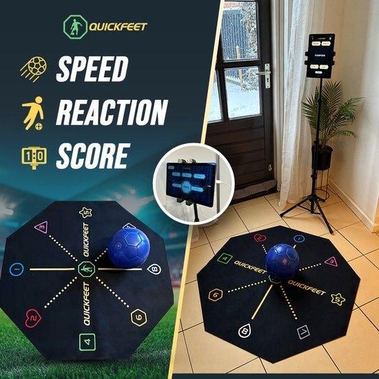 QUICKFEET Touch - interactieve voetbalmat, Ophalen of Verzenden, Nieuw