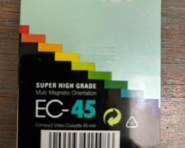 Cassette BASF EC-45 Multi Magnetic VHS-C Camera, Envoi, Neuf