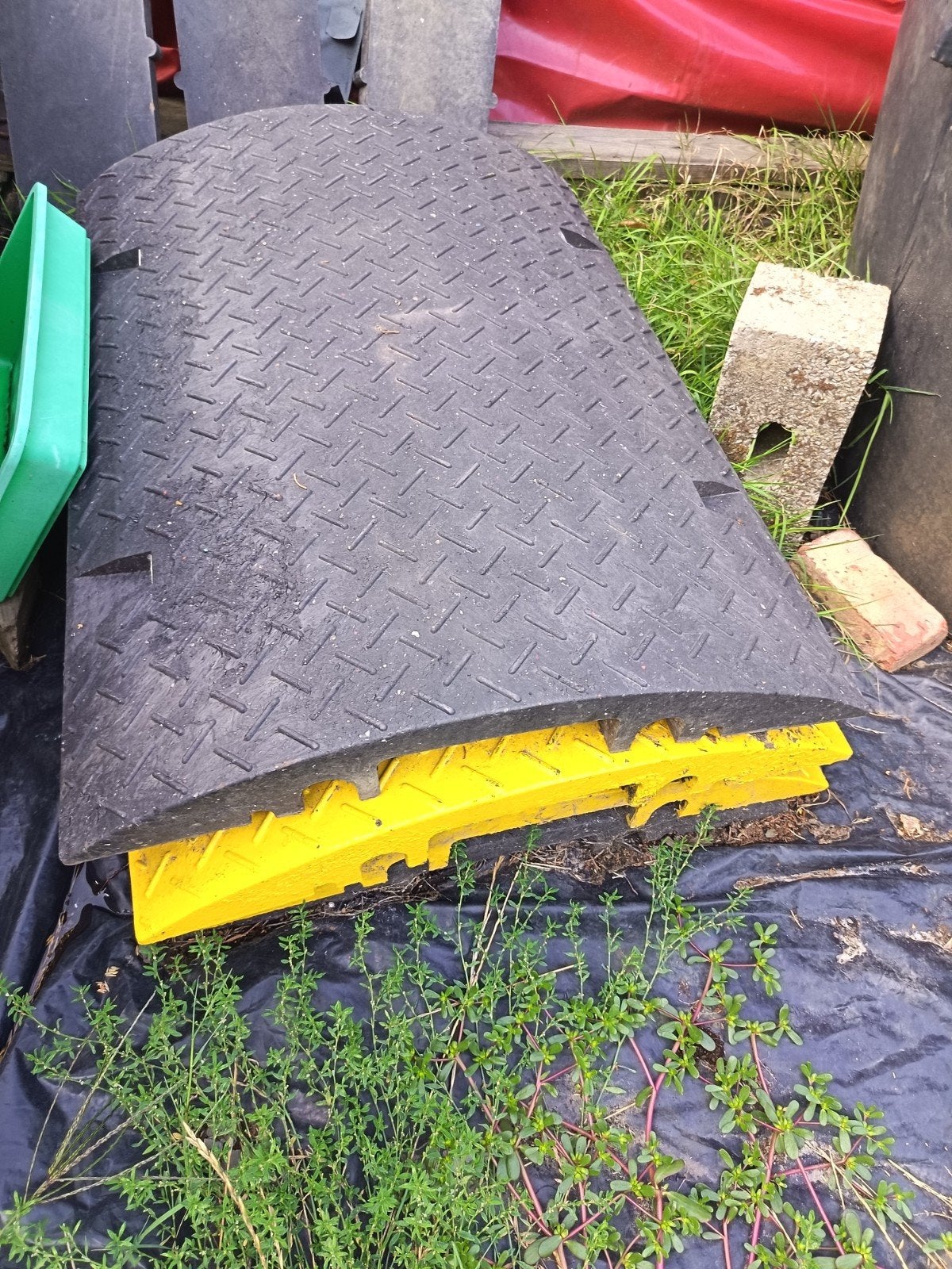 tapis de randonnée en caoutchouc pour câble, Enlèvement ou Envoi