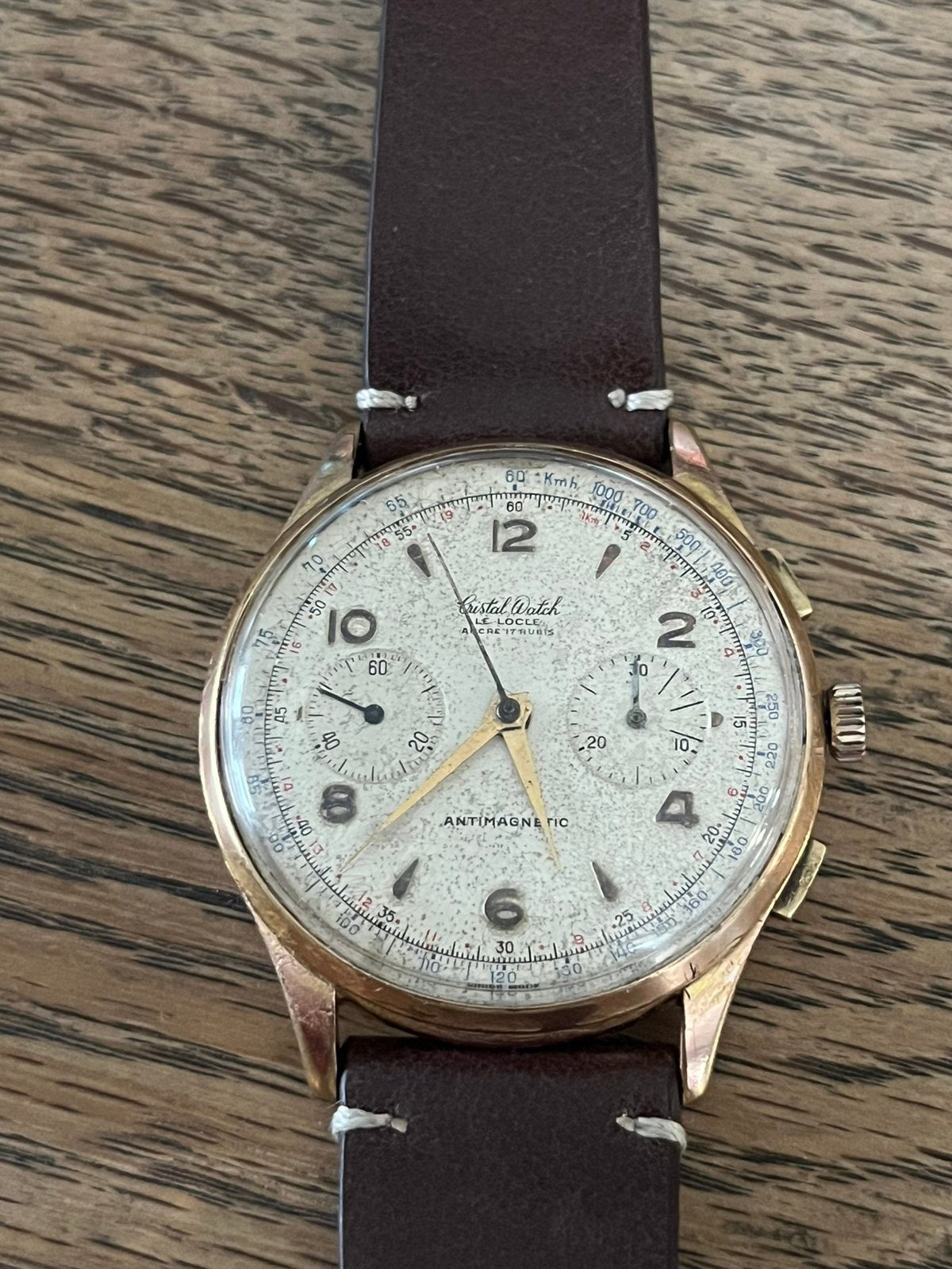 Montre chronographe suisse, Enlèvement