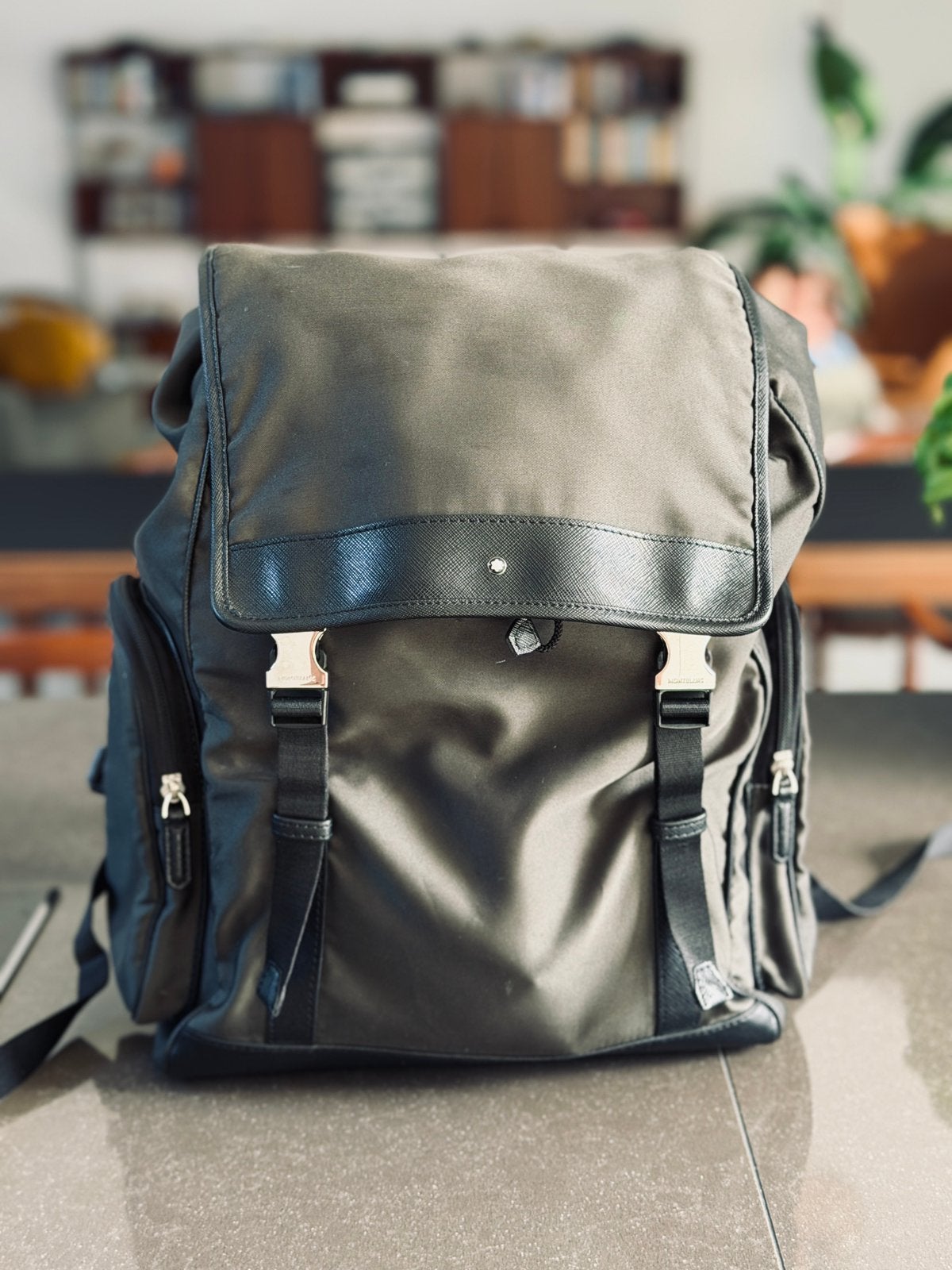 Rugzak Montblanc nightflight large, Ophalen of Verzenden, Gebruikt