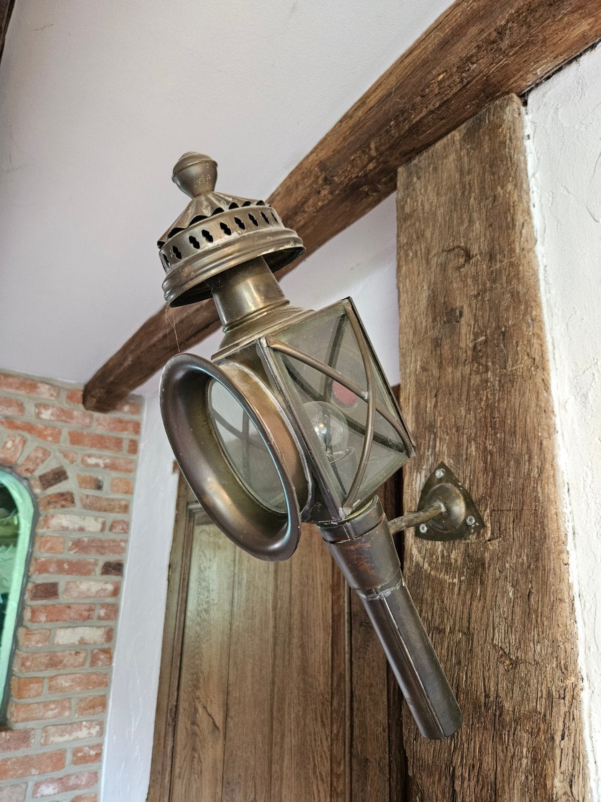 Koetslamp, Ophalen