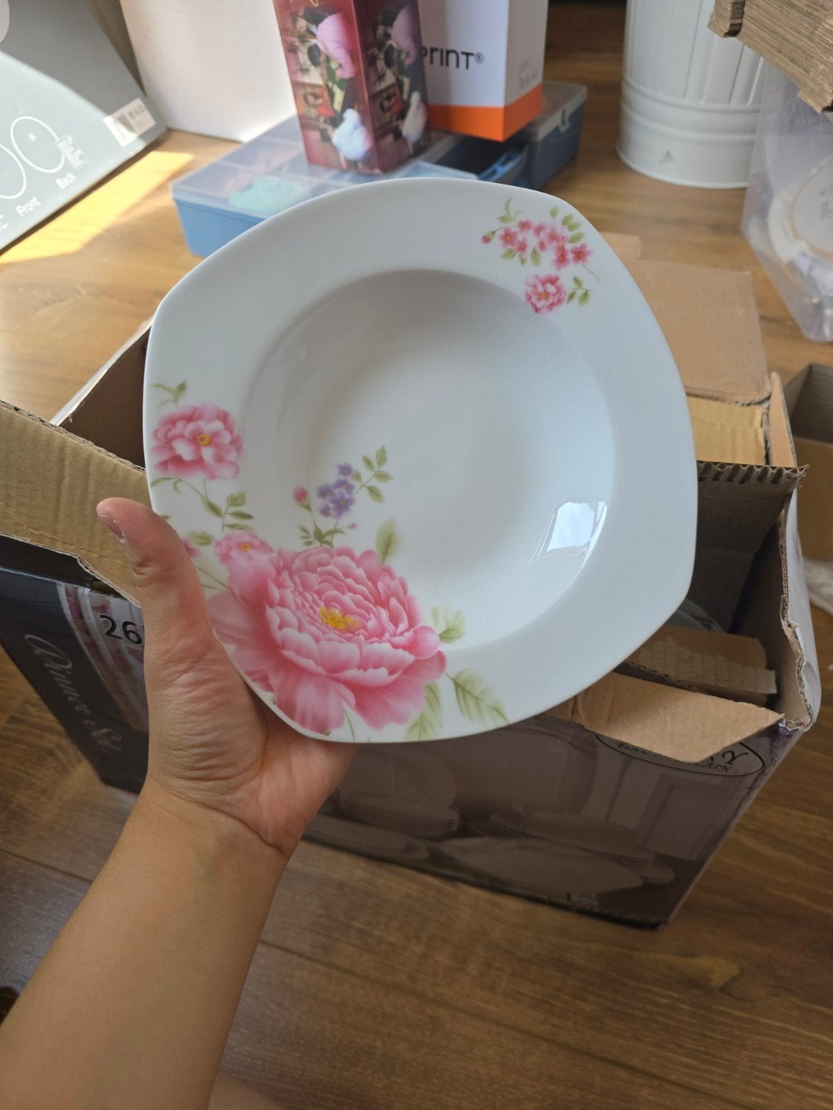 Service de Table / Vaisselle en Porcelaine (26 Pièces)