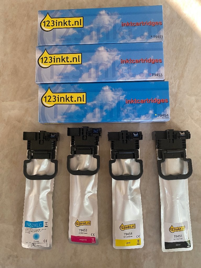 Encre Epson T9451 - T9452 - T9453 - T9454, Enlèvement, Neuf, Cartridge, Epson