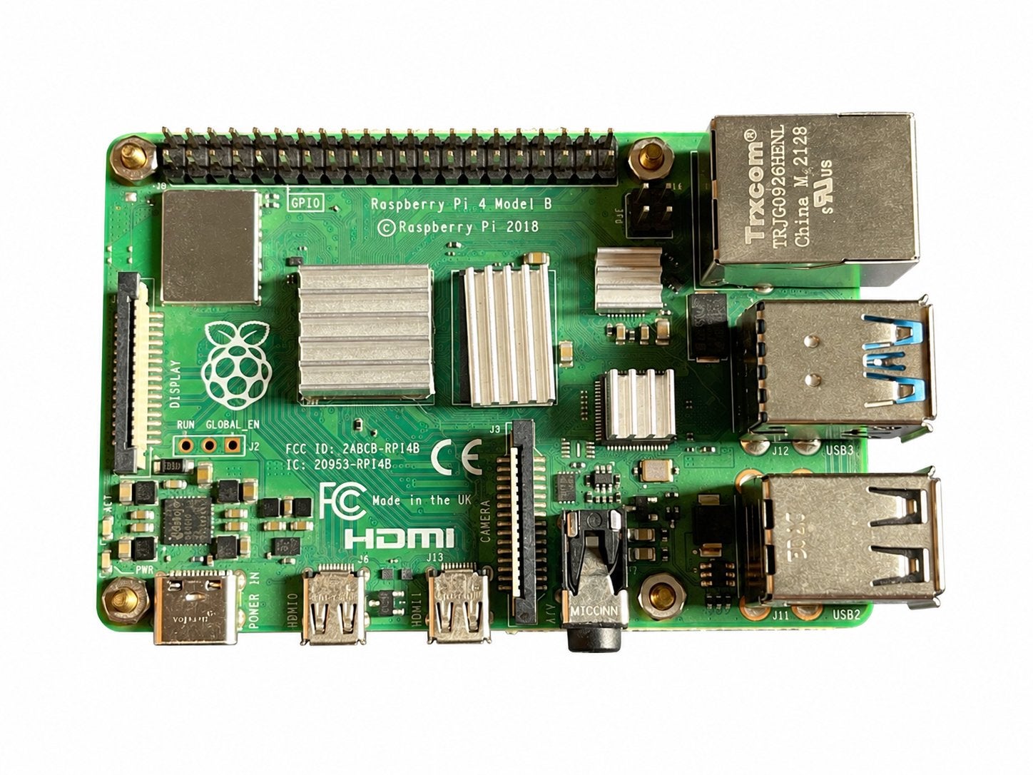 Raspberry Pi 4 Model B - 4 Go Ram, Informatique & Logiciels, Envoi, Utilisé