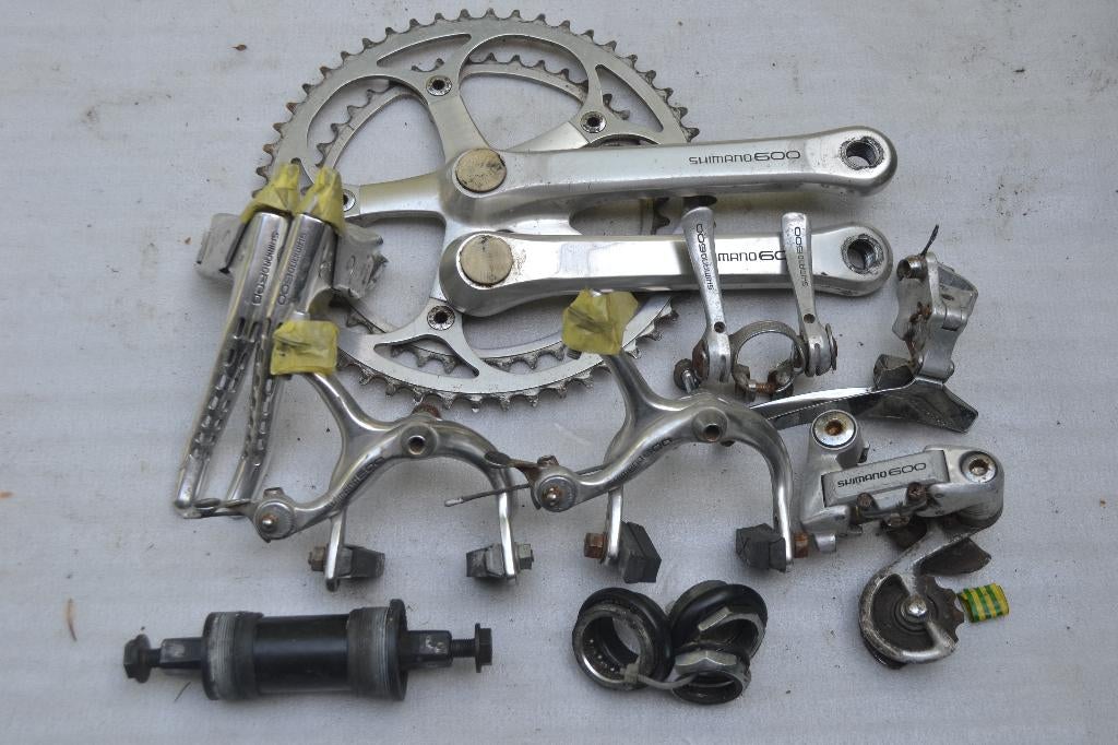 Groepset Shimano 600 (6207), Ophalen of Verzenden, Gebruikt