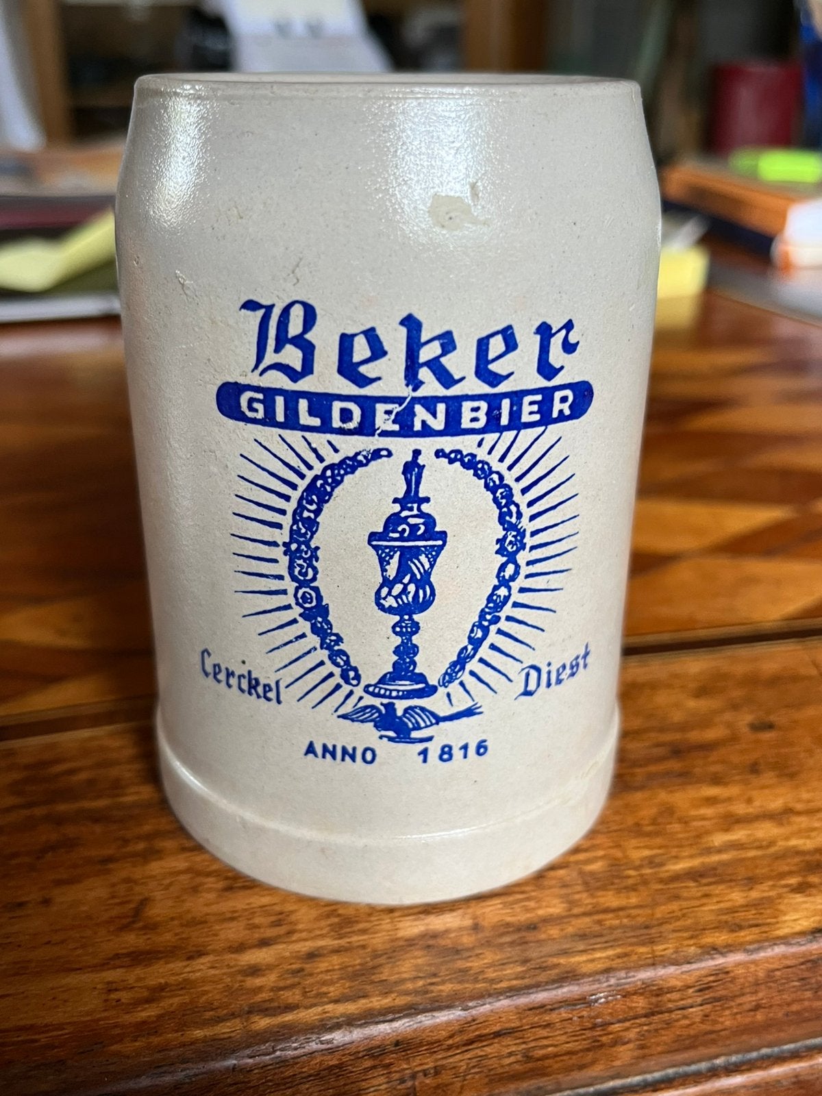 Chope bierpot Beker gildenbier cerckel Diest 1/4l, Collections, Enlèvement ou Envoi, Comme neuf