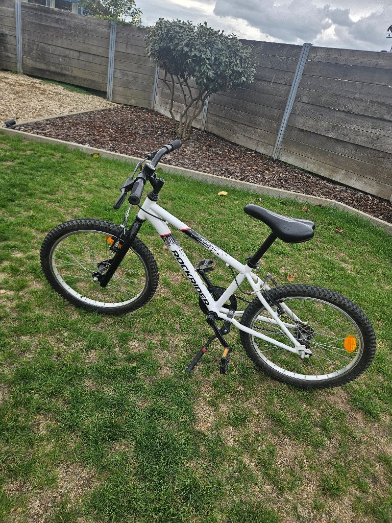 Kinderfiets jongens 20 inch, Ophalen, Velgrem, Zo goed als nieuw, Rockrider (Decathlon)